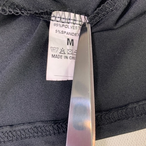 WOMEN’S 2 pcCold Shoulder Top Rose Print Maxi Skirt Pockets Medium - Picture 8 of 13